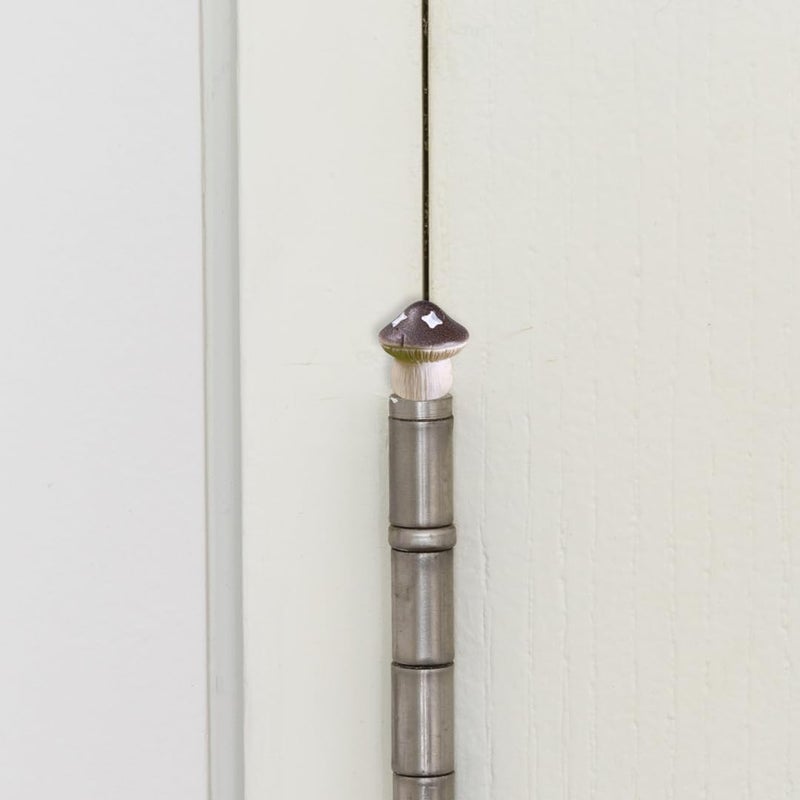 Wallertree Door Hinge Heads Decorative Topper - Hinge Head Mushroom - Magnetic Hinge Head Trinket - Hinge Pin Topper Miniature (Original, Set of 6) - Image 5